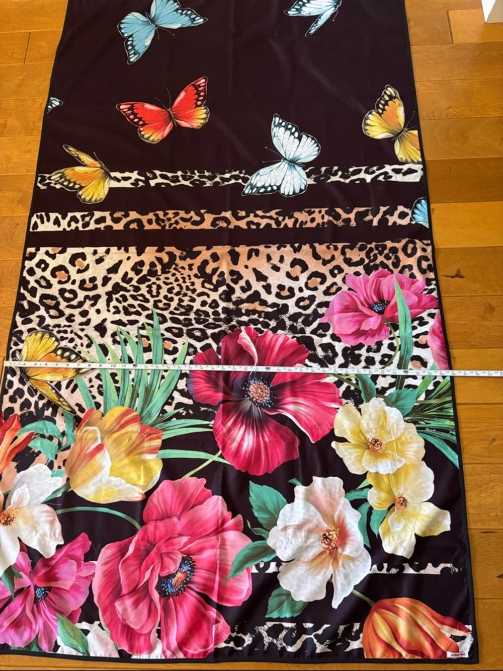 Johnny Was SANDRA BEACH TOWEL with Pouch